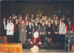 Kerstoncert met kerstman Harmen